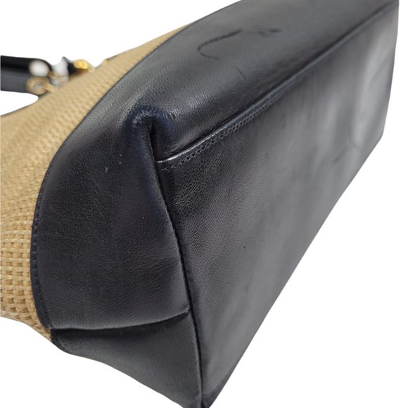 Chanel Woven Raffia Shoulder Bag - Picture 7 of 10